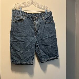 Classic Blue Denim Jean Shorts for Men